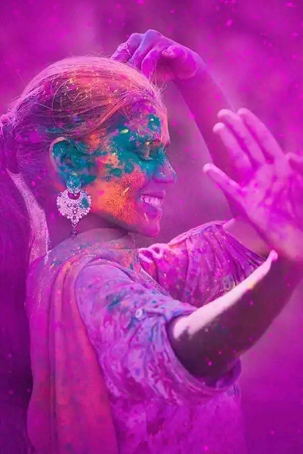 Holi festival celebration